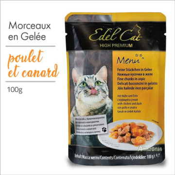 EDEL CHAT POCHON en GELEE...