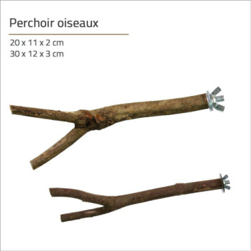 PERCHOIR OISEAU RECORD BOIS...