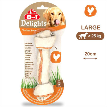 8in1 DELIGHTS BONE L - poulet