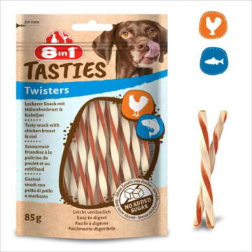 8in1 TASTIES TWISTERS 85g -...