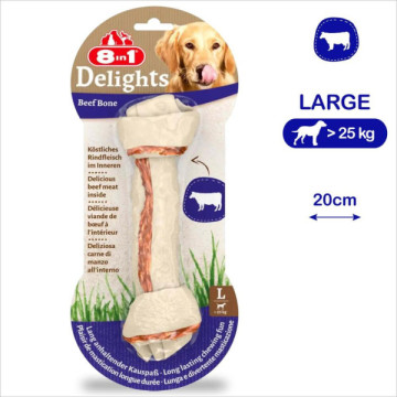 8in1 DELIGHTS BONE L - bœuf