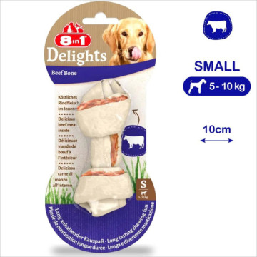 8in1 DELIGHTS BONE S - bœuf