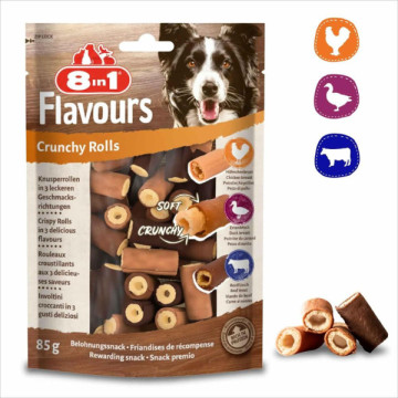 8in1 FLAVOURS CRUNCHY ROLLS...