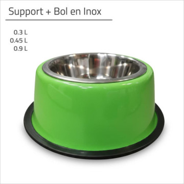GAMELLE FELICAN INOX VERT +...