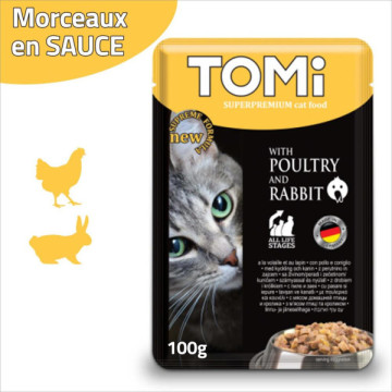 TOMI POCHON en SAUCE 100g -...