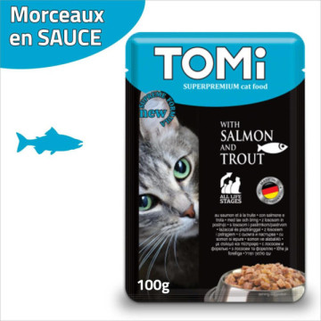 TOMI POCHON en SAUCE 100g -...
