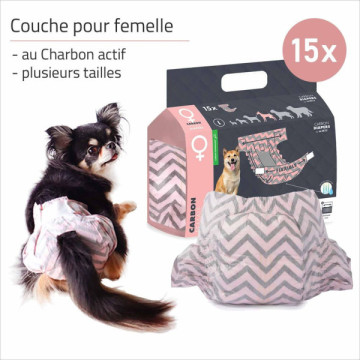 COUCHE POUR CHIEN FEMELLE...
