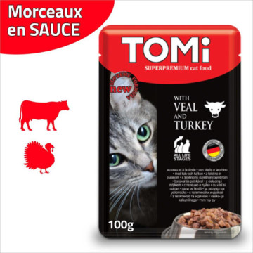 TOMI POCHON en SAUCE 100g -...