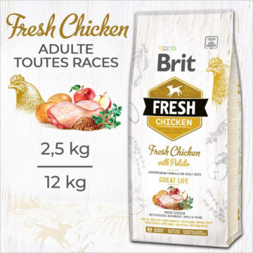 BRIT FRESH ADULTE TOUTES...