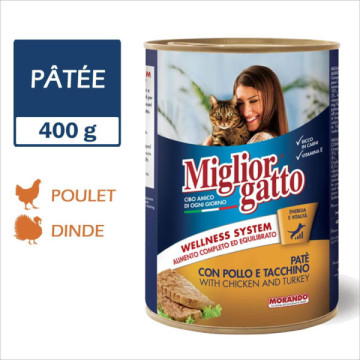 MIGLIORGATTO PATEE 400g -...