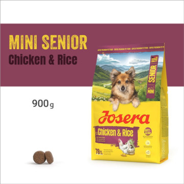 JOSERA MINI SENIOR - poulet...