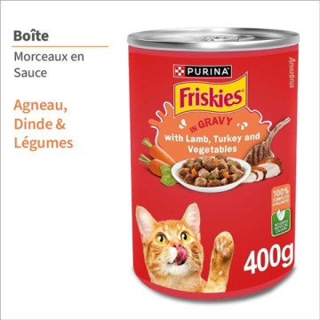 FRISKIES BOITE CHAT SAUCE...